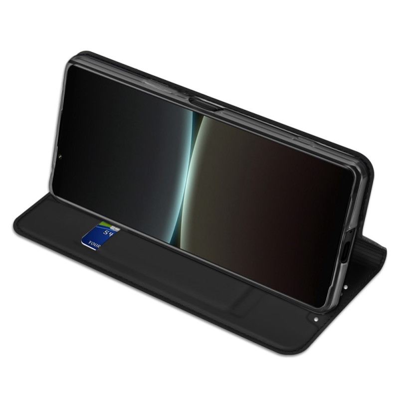 Fliptok / Bőrtok Sony Xperia 5 IV Skin Pro Dux Ducis
