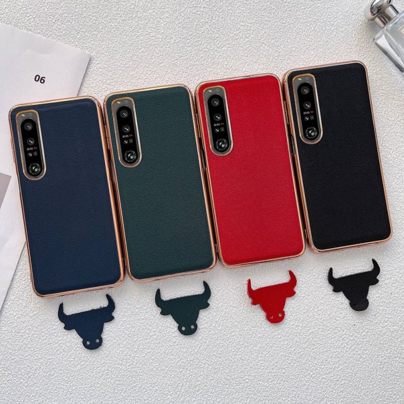 Tok Sony Xperia 5 IV Valódi Bőr