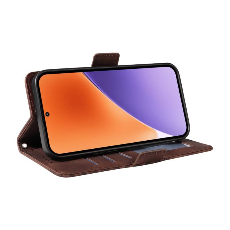 Bőrtok Xiaomi 15 Csillagminta