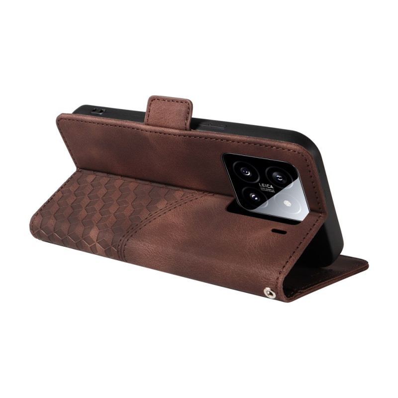 Bőrtok Xiaomi 15 Csillagminta