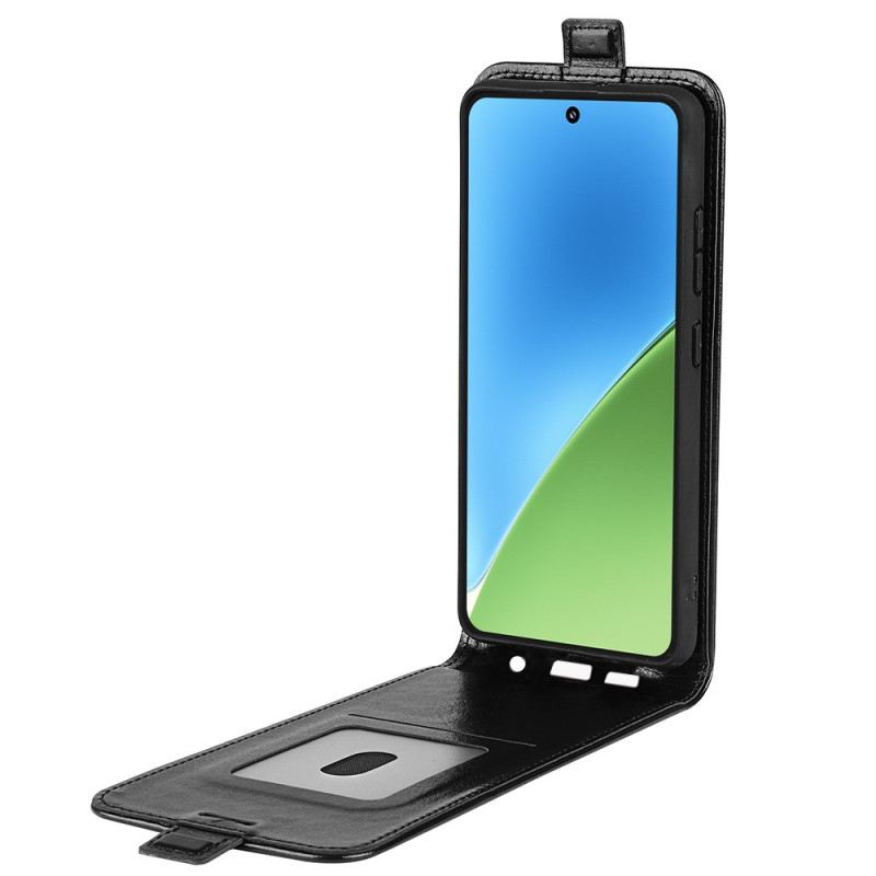 Bőrtok Xiaomi 15 Függőleges Pattintós Tok