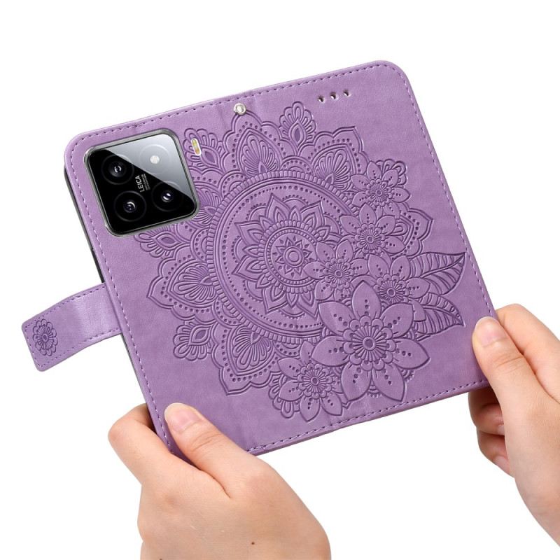 Bőrtok Xiaomi 15 Mandala Minta