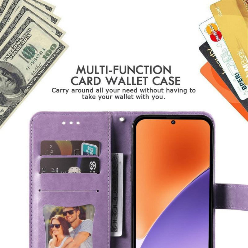 Bőrtok Xiaomi 15 Mandala Minta