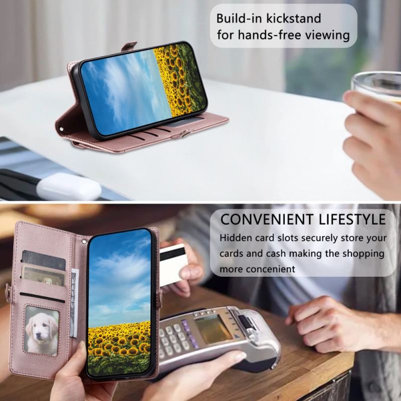 Bőrtok Xiaomi 15 Stílusos Tasak