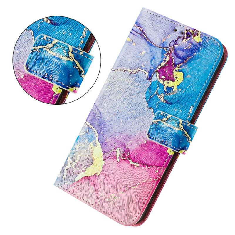 Bőrtok Xiaomi 15 Többszínű Márvány