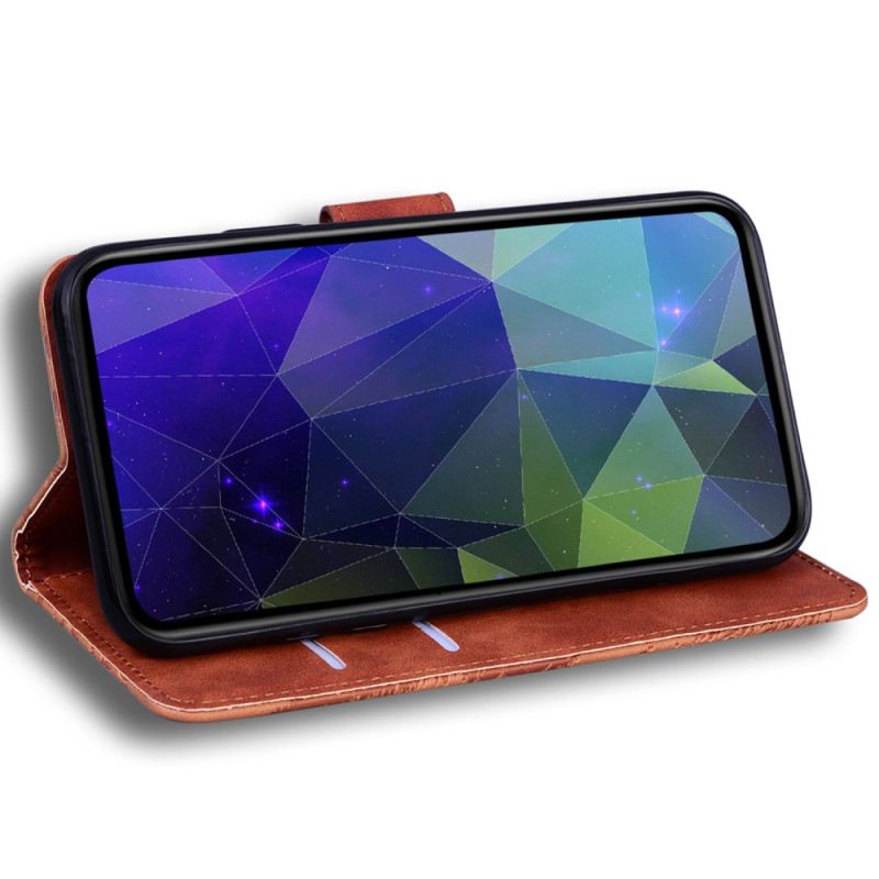 Bőrtok Xiaomi 15 Velúr Hatású