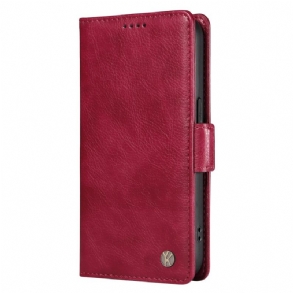 Bőrtok Xiaomi 15 Yikatu Retro Hatású