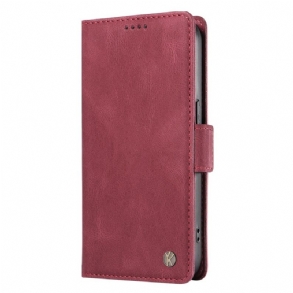 Bőrtok Xiaomi 15 Ykatu Velúr Hatású