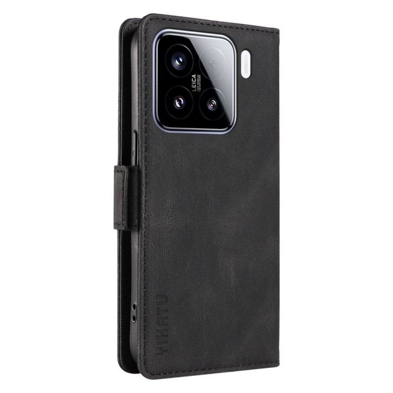 Bőrtok Xiaomi 15 Ykatu Velúr Hatású