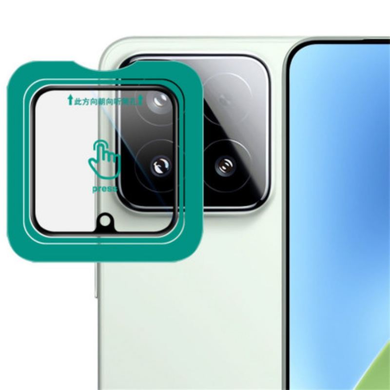 Edzett Üveg Lencsevédő Xiaomi 15 Kerethez Önpozicionáló