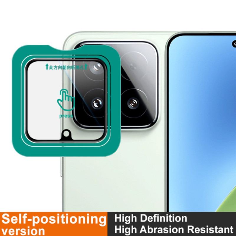 Edzett Üveg Lencsevédő Xiaomi 15 Kerethez Önpozicionáló