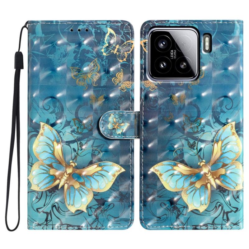 Fliptok Xiaomi 15 3d Pillangók