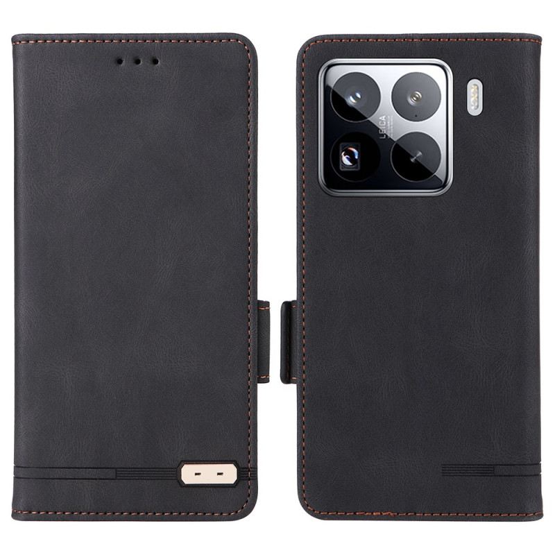 Fliptok Xiaomi 15 Pénztárca Fém Díszítéssel