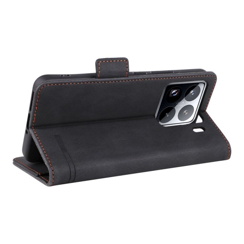 Fliptok Xiaomi 15 Pénztárca Fém Díszítéssel