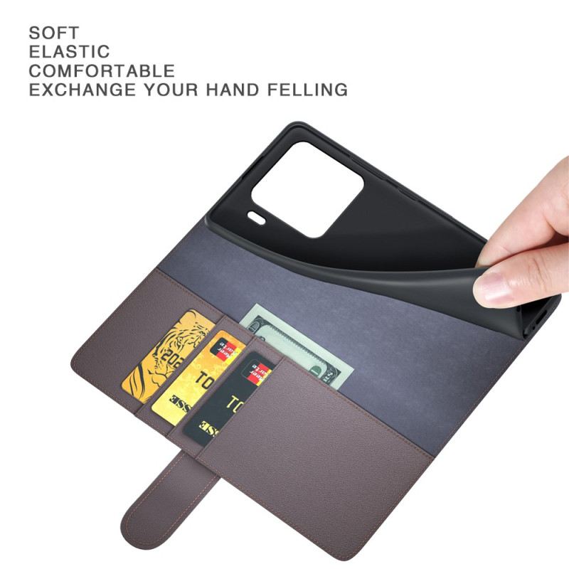 Fliptok Xiaomi 15 Valódi Bőr