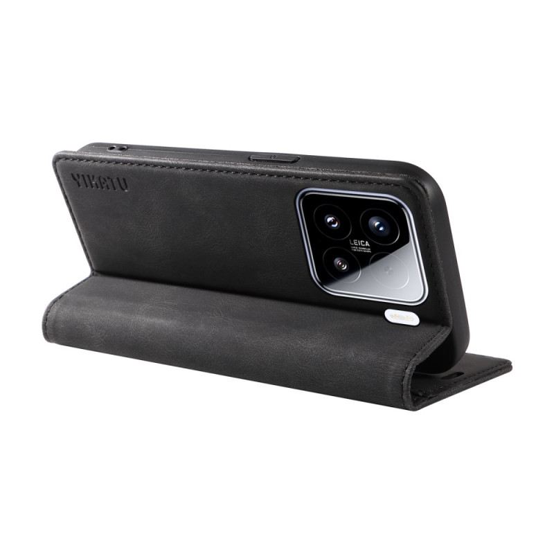 Fliptok Xiaomi 15 Yikatu Velúr Hatású