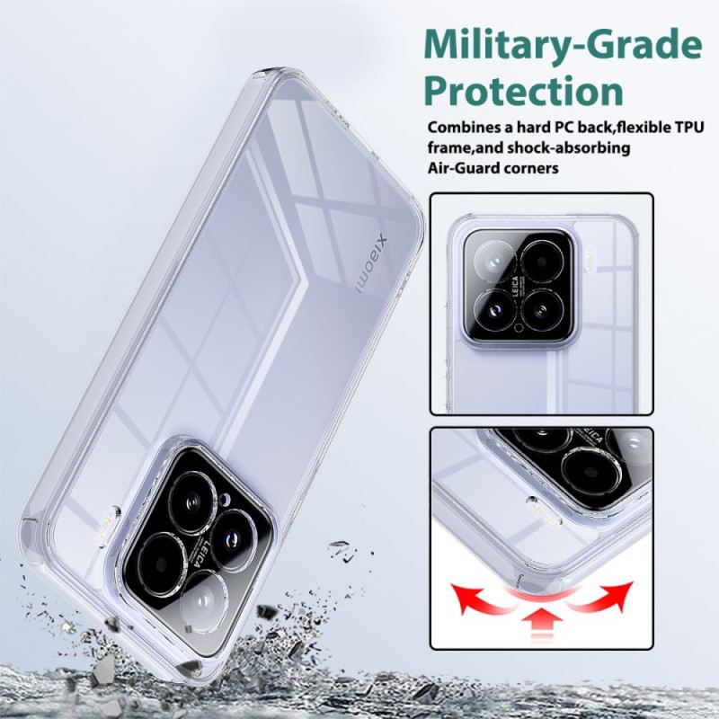 Tok Xiaomi 15 Átlátszó Ütésálló Védelem