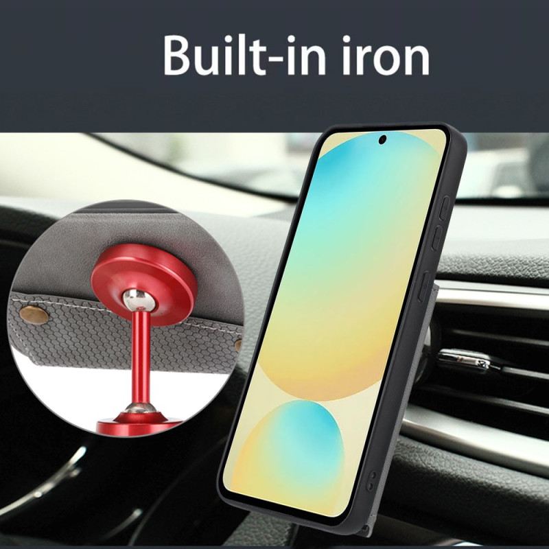 Tok Xiaomi 15 Bőrhatású Kártyatartóval És Állvánnyal