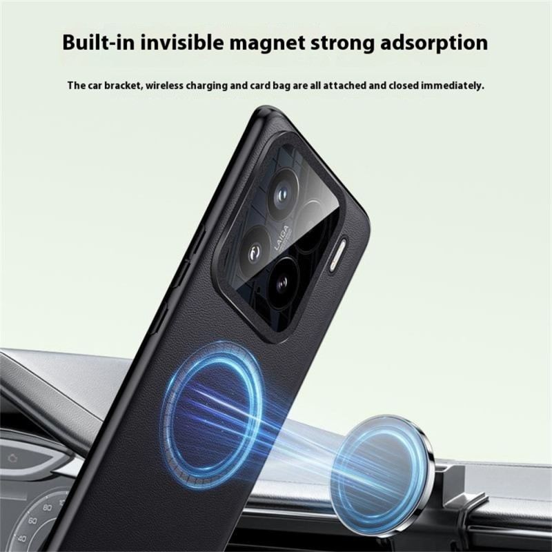 Tok Xiaomi 15 Magsafe-kompatibilis Bőrhatású