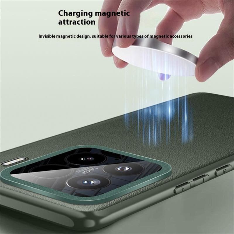 Tok Xiaomi 15 Magsafe-kompatibilis Bőrhatású