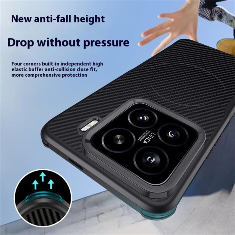 Tok Xiaomi 15 Magsafe-kompatibilis Karbonszálas