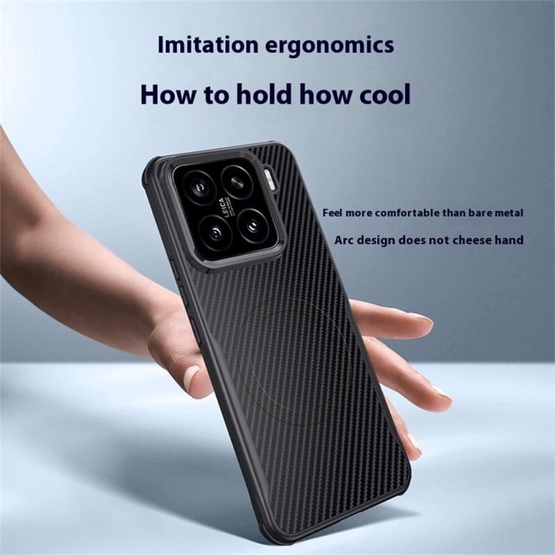 Tok Xiaomi 15 Magsafe-kompatibilis Karbonszálas