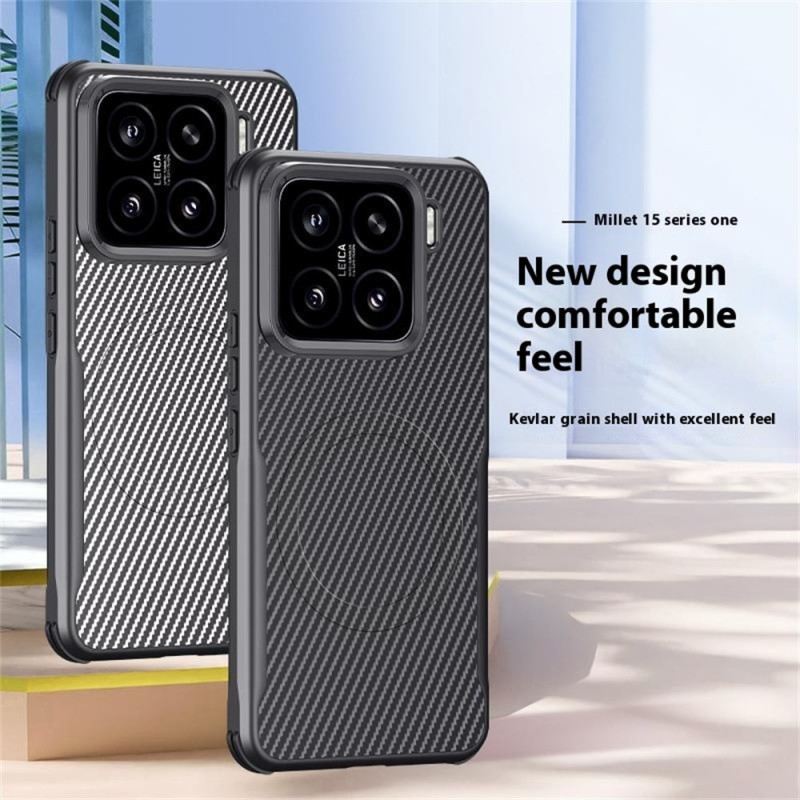 Tok Xiaomi 15 Magsafe-kompatibilis Karbonszálas