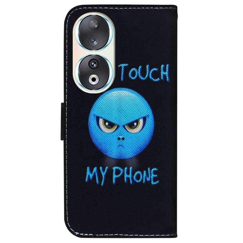 Fliptok / Bőrtok Honor 90 Emoji Telefon