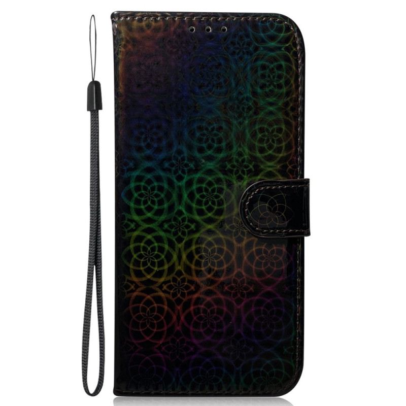 Fliptok / Bőrtok Honor 90 szíjjal Strappy Disco