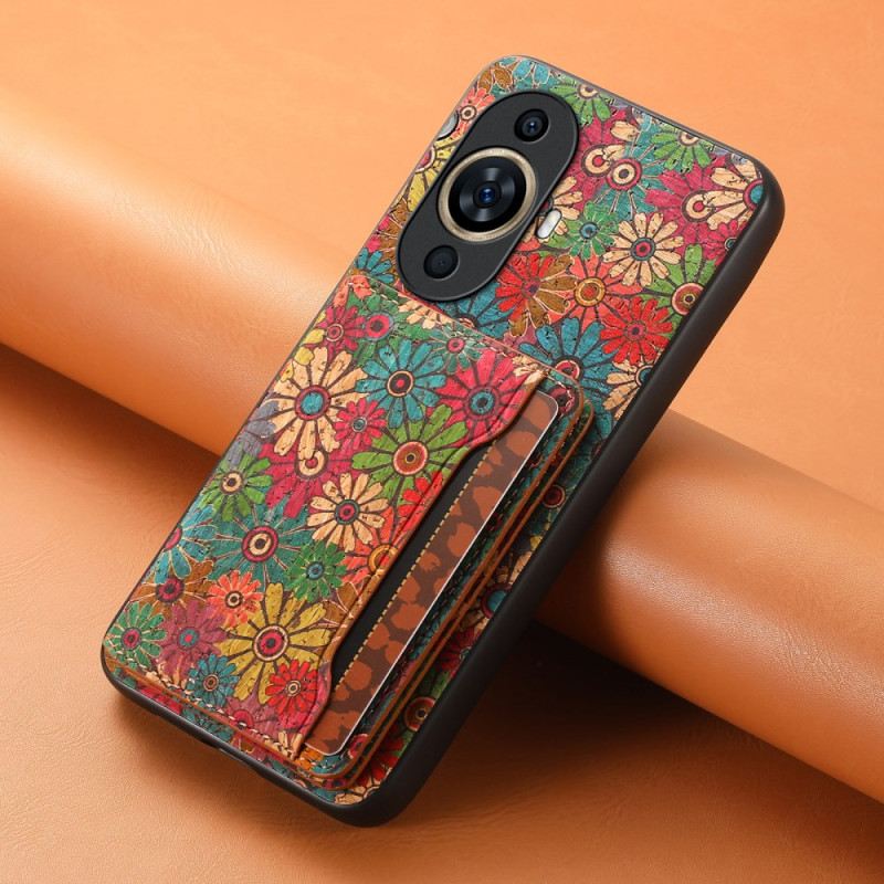Tok Huawei Nova 12s Virágtámogató Kártyatartó