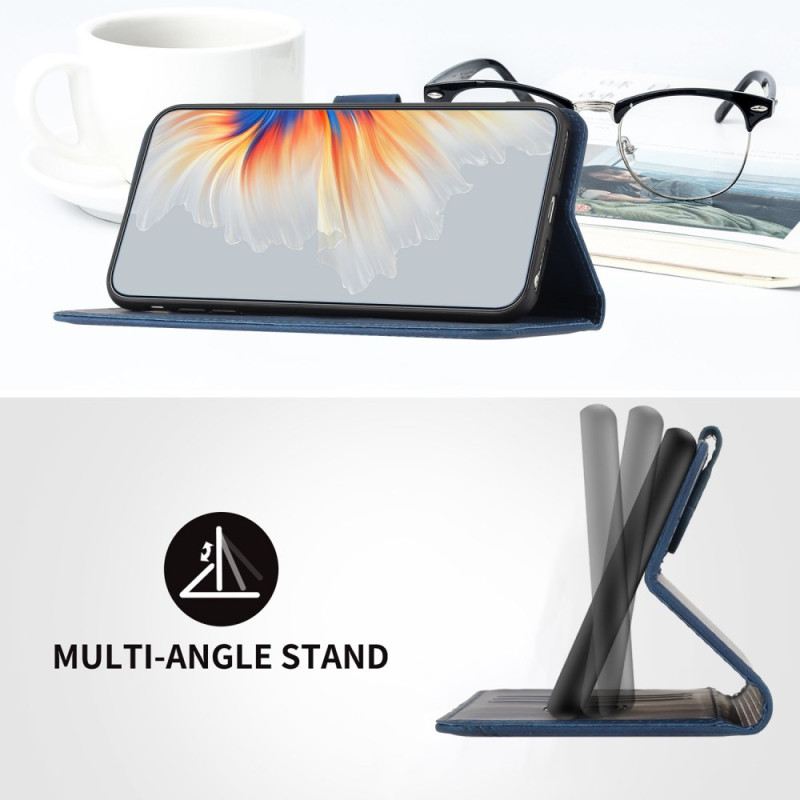 Bőrtok Motorola Edge 50 Pro Mosolyogj A Nyakpántra