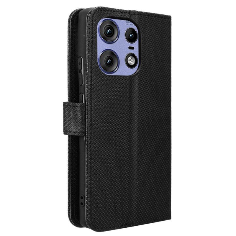 Bőrtok Motorola Edge 50 Pro Szíjöltések