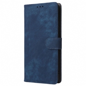 Bőrtok Motorola Edge 50 Pro Velúr Hatású Rfid Védelem