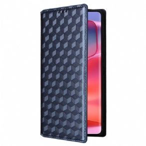 Fliptok Motorola Edge 50 Pro 3d Gyémánt Minta