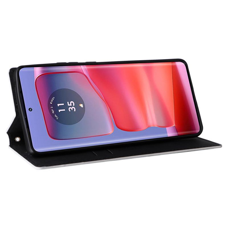 Fliptok Motorola Edge 50 Pro 3d Gyémánt Minta