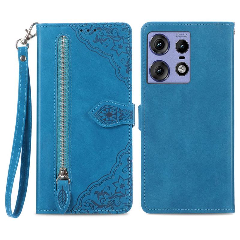 Fliptok Motorola Edge 50 Pro Csipke Pénztárca