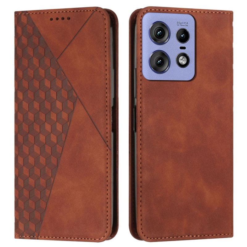 Fliptok Motorola Edge 50 Pro Gyémánt Minta