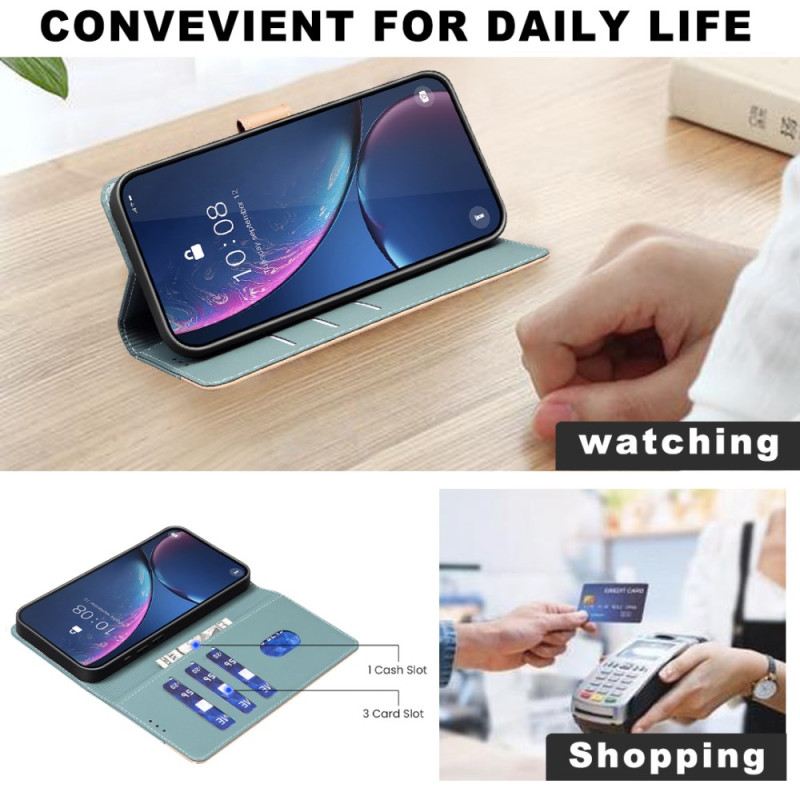 Fliptok Motorola Edge 50 Pro Kéttónusú Binfen Szín