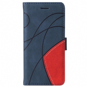 Fliptok Motorola Edge 50 Pro Kéttónusú Hullámos Vonal