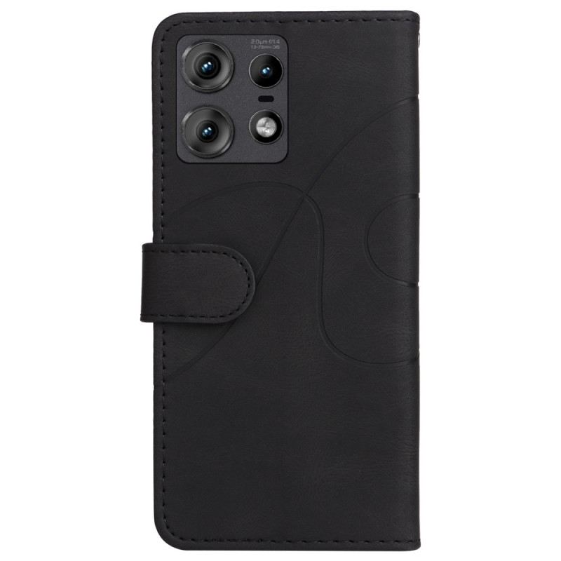 Fliptok Motorola Edge 50 Pro Kéttónusú Hullámos Vonal