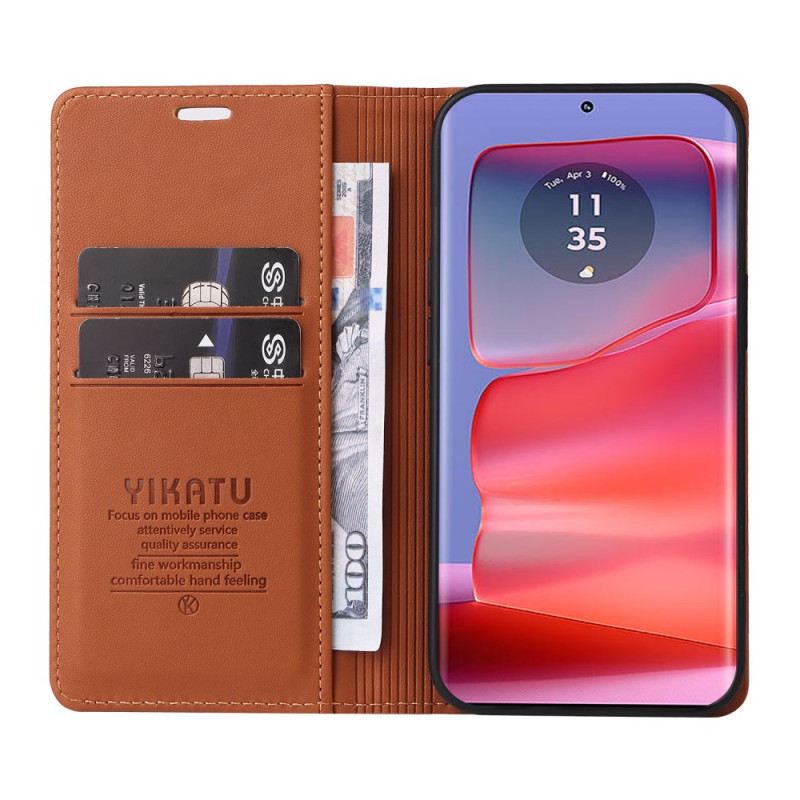 Fliptok Motorola Edge 50 Pro Klasszikus Yikatu