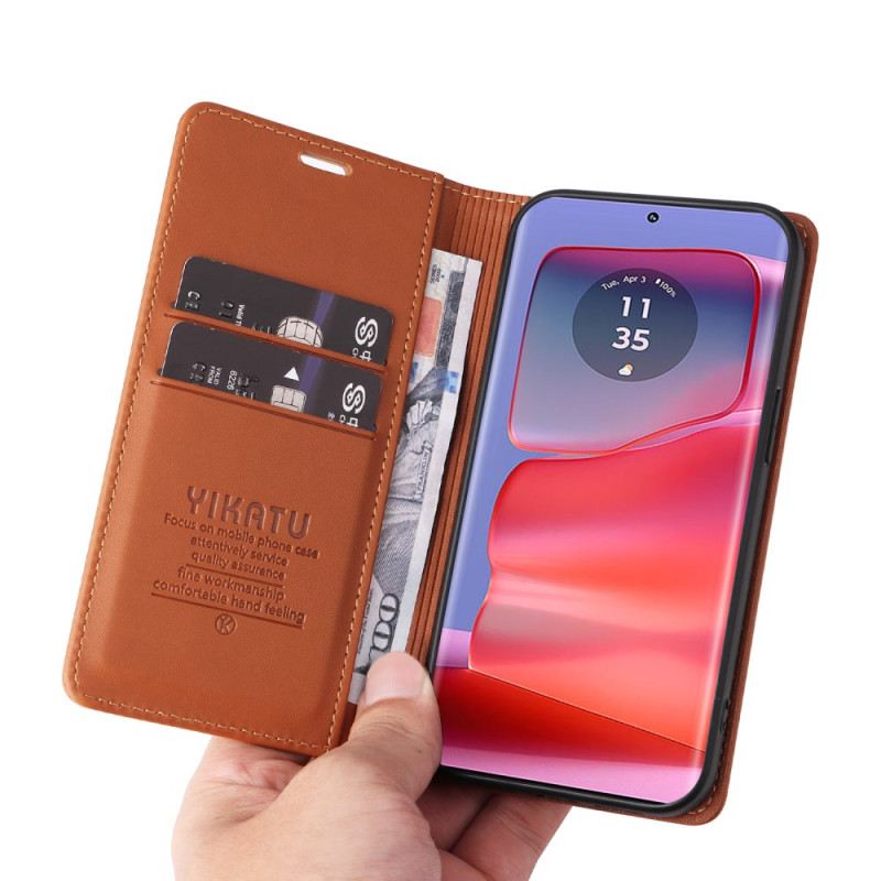 Fliptok Motorola Edge 50 Pro Klasszikus Yikatu