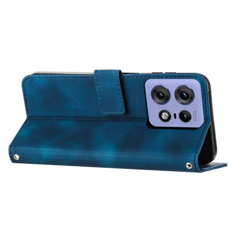 Fliptok Motorola Edge 50 Pro Pántos Háromszög Minta