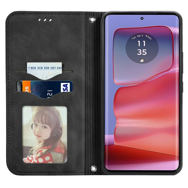 Fliptok Motorola Edge 50 Pro Velúr Hatás