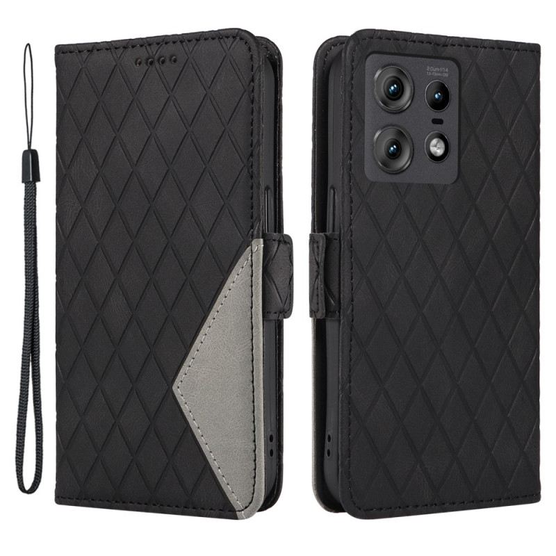 Kinyitható Bőrtok Motorola Edge 50 Pro 5g