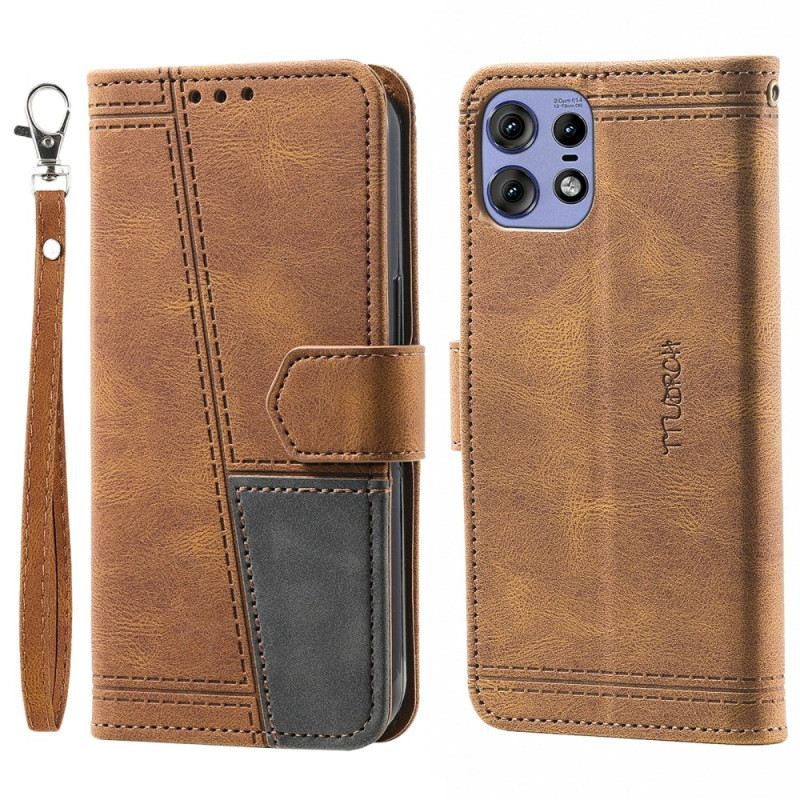 Kinyitható Bőrtok Motorola Edge 50 Pro Ttudrch Rfid Blokkoló Technológia