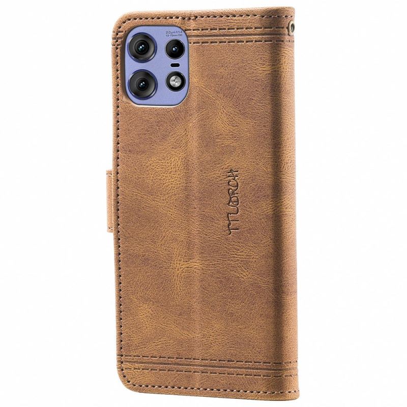 Kinyitható Bőrtok Motorola Edge 50 Pro Ttudrch Rfid Blokkoló Technológia