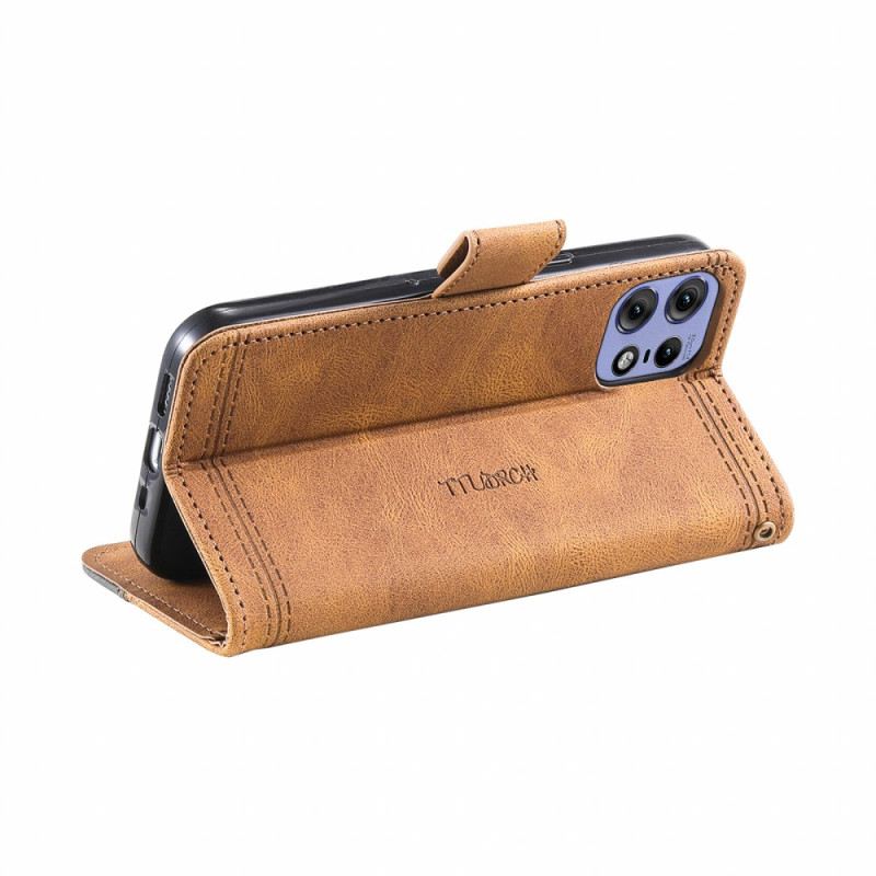 Kinyitható Bőrtok Motorola Edge 50 Pro Ttudrch Rfid Blokkoló Technológia