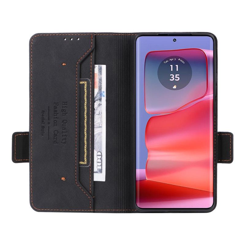 Kinyitható Tokok Motorola Edge 50 Pro Vintage Design