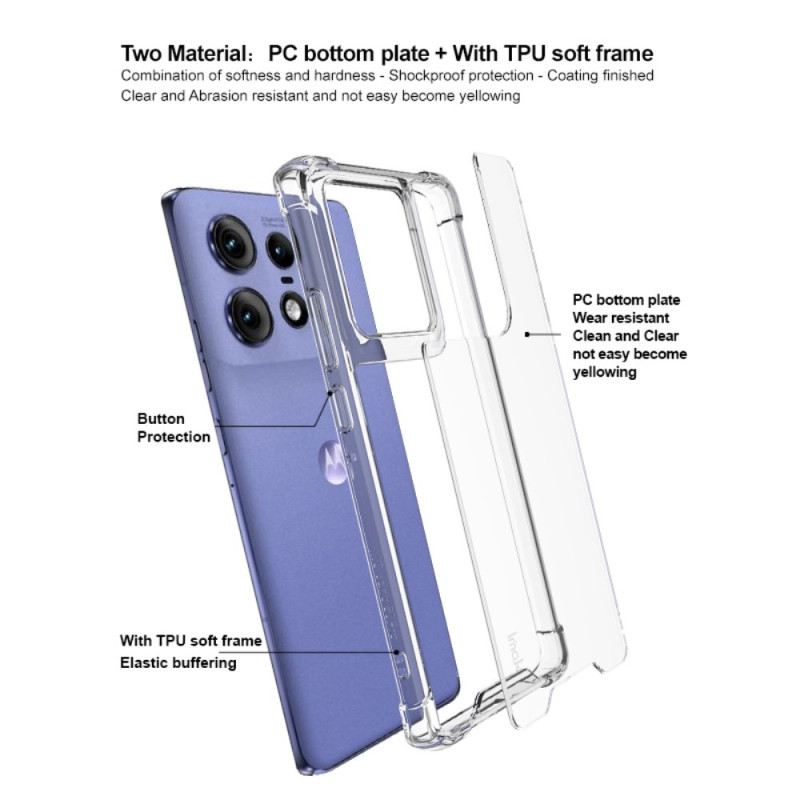 Mobiltelefon Tokok Motorola Edge 50 Pro Átlátszó Imak